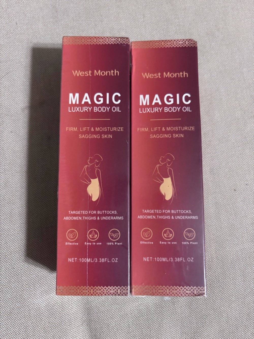 West Month MAGIC Luxury Body Oil - Pack of 2